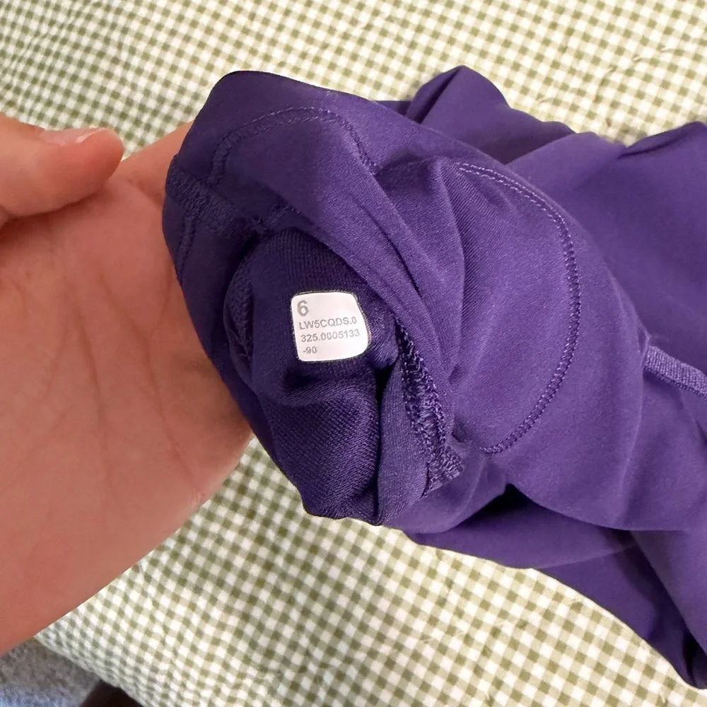 lululemon athletica purple wunder train leggings